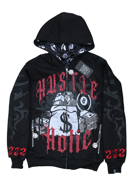 "Hustle Holic" Jackets