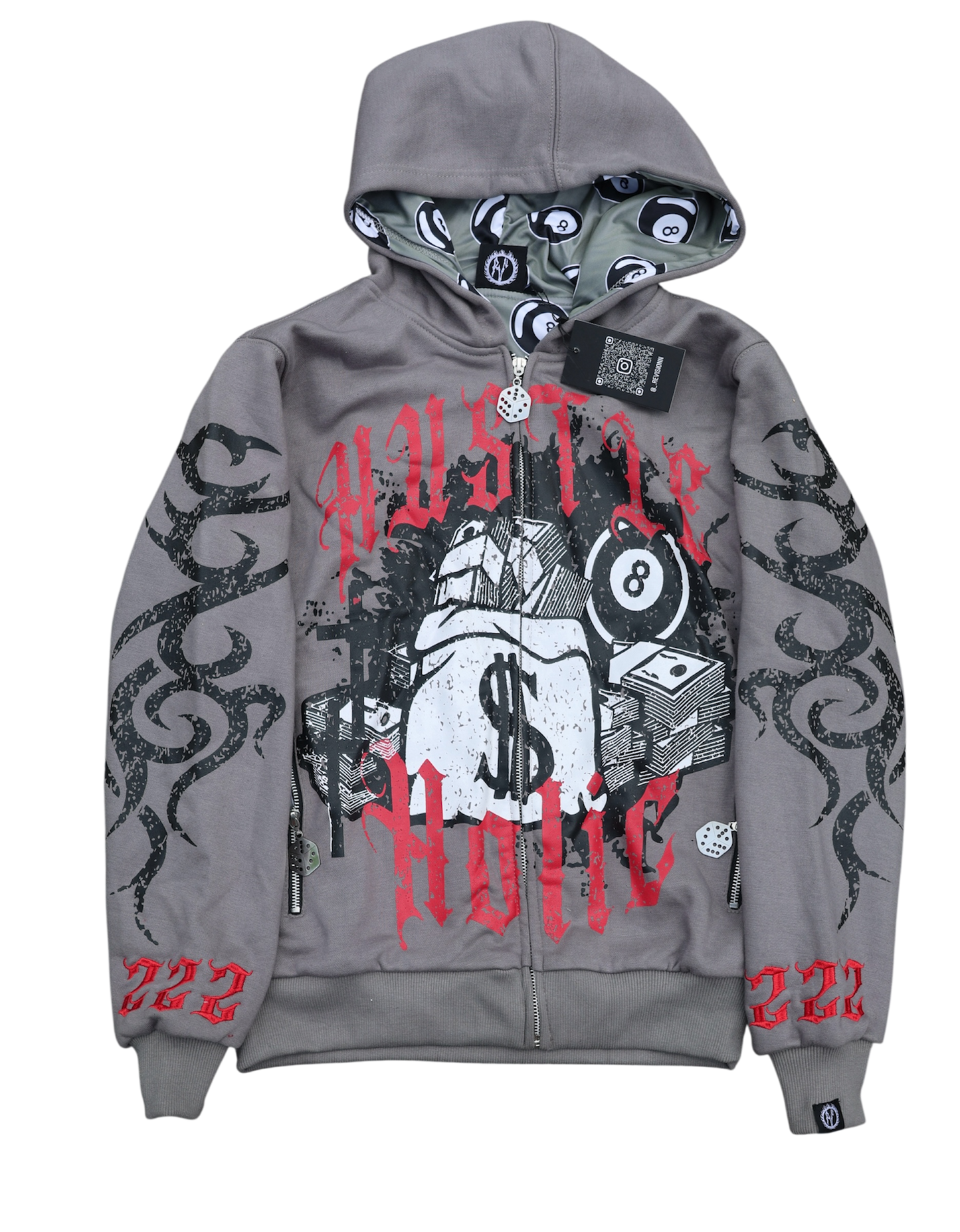 "Hustle Holic" Jackets